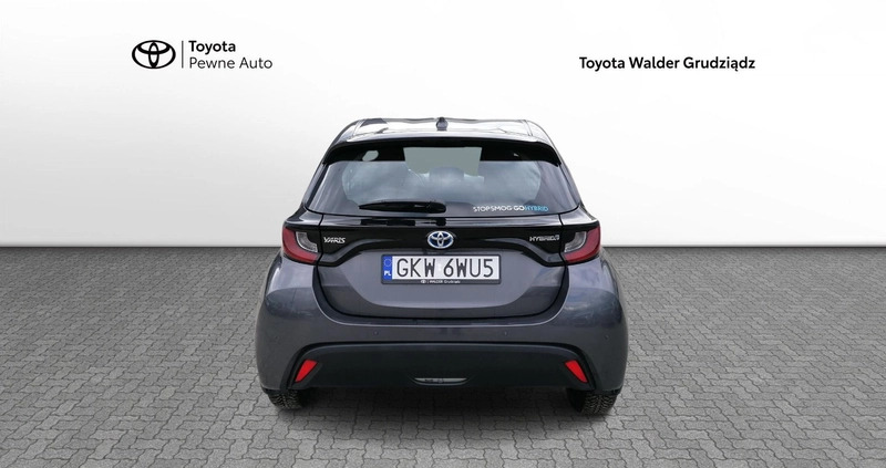Toyota Yaris cena 86900 przebieg: 19341, rok produkcji 2022 z Grudziądz małe 172